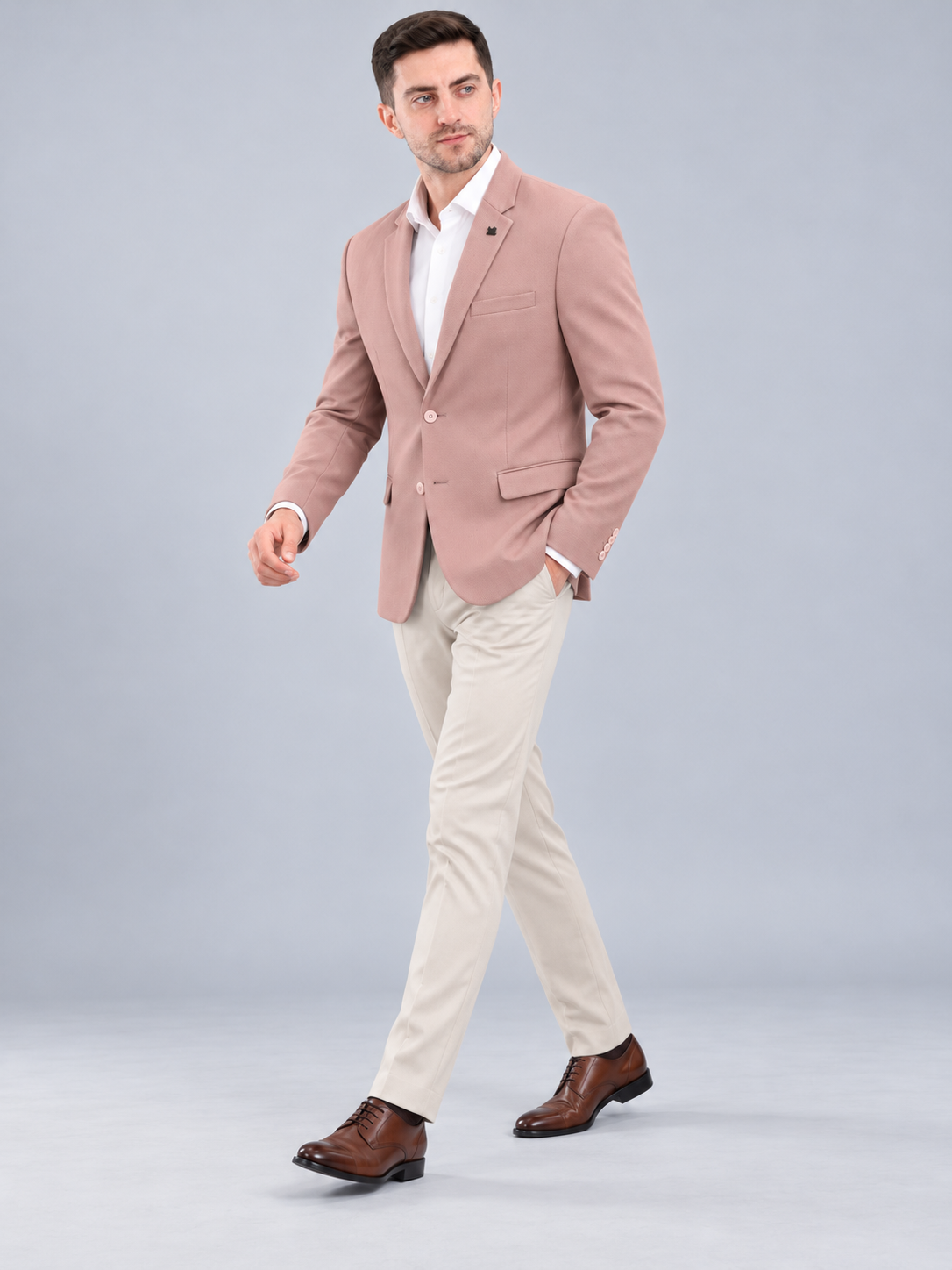 Men’s Premium Stylish Blazer Classic Single-Breasted Blazer