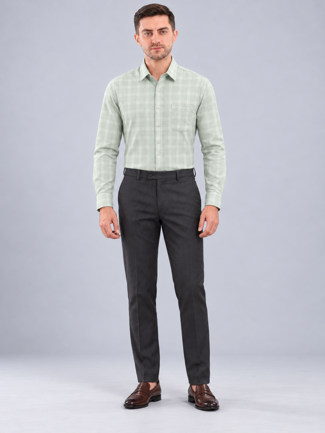 Men’s Premium Checked Formal Shirt