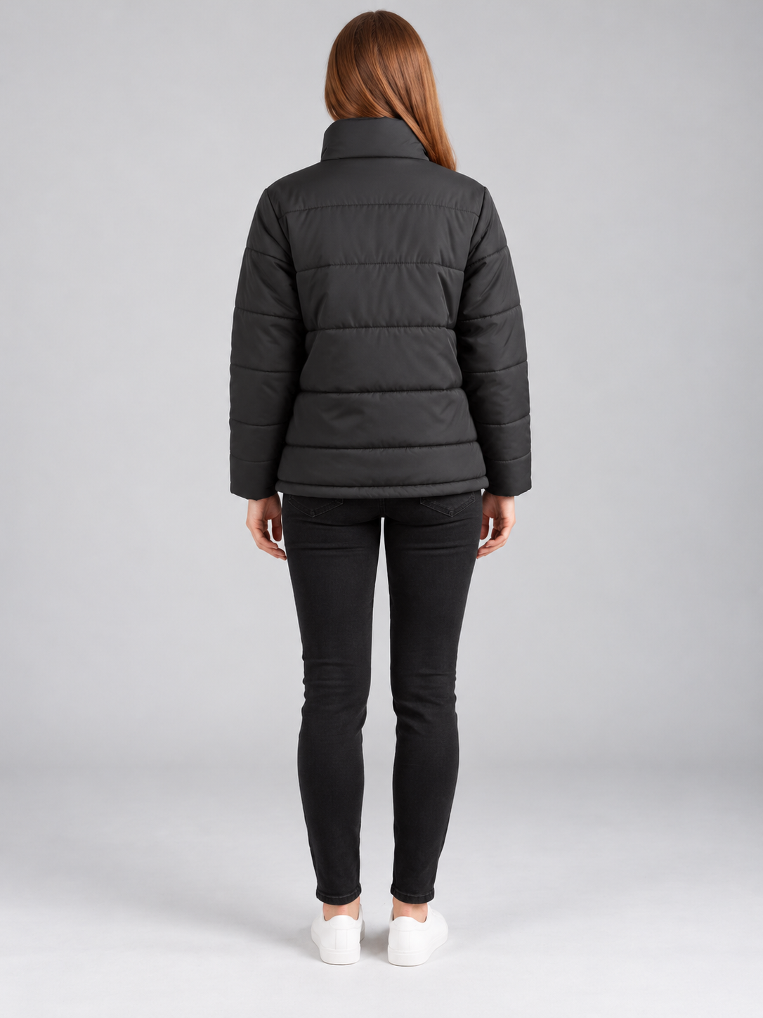 Women’s Stylish Round Neck Casual Jacket