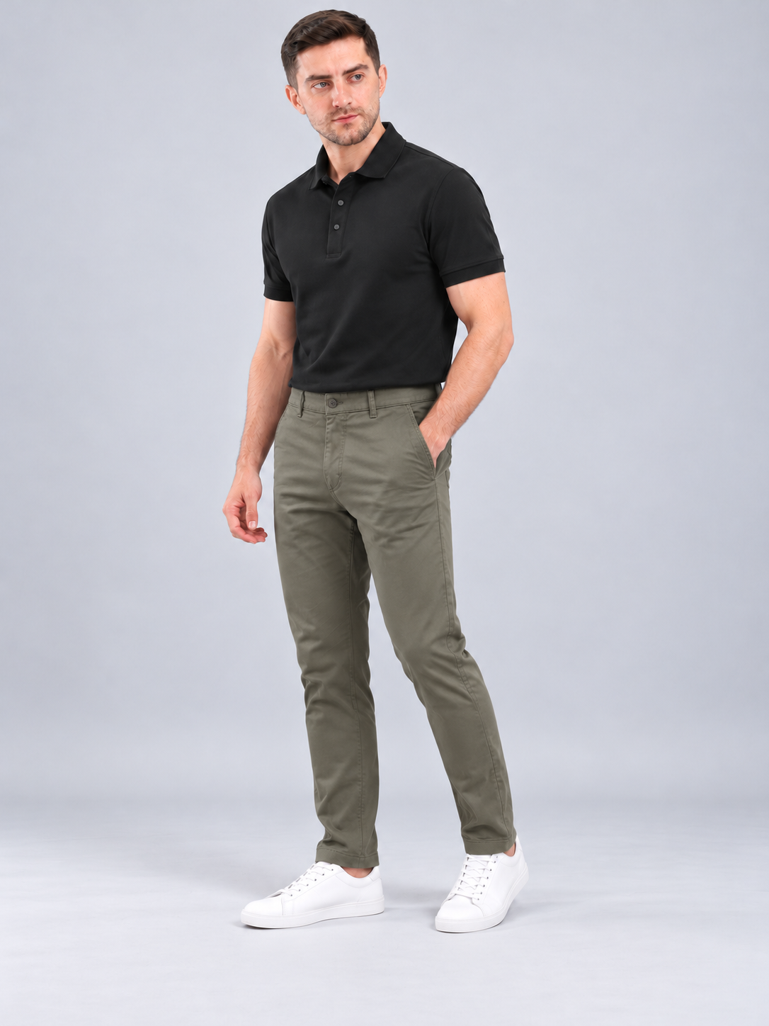Men’s Premium Slim Fit Casual Trousers
