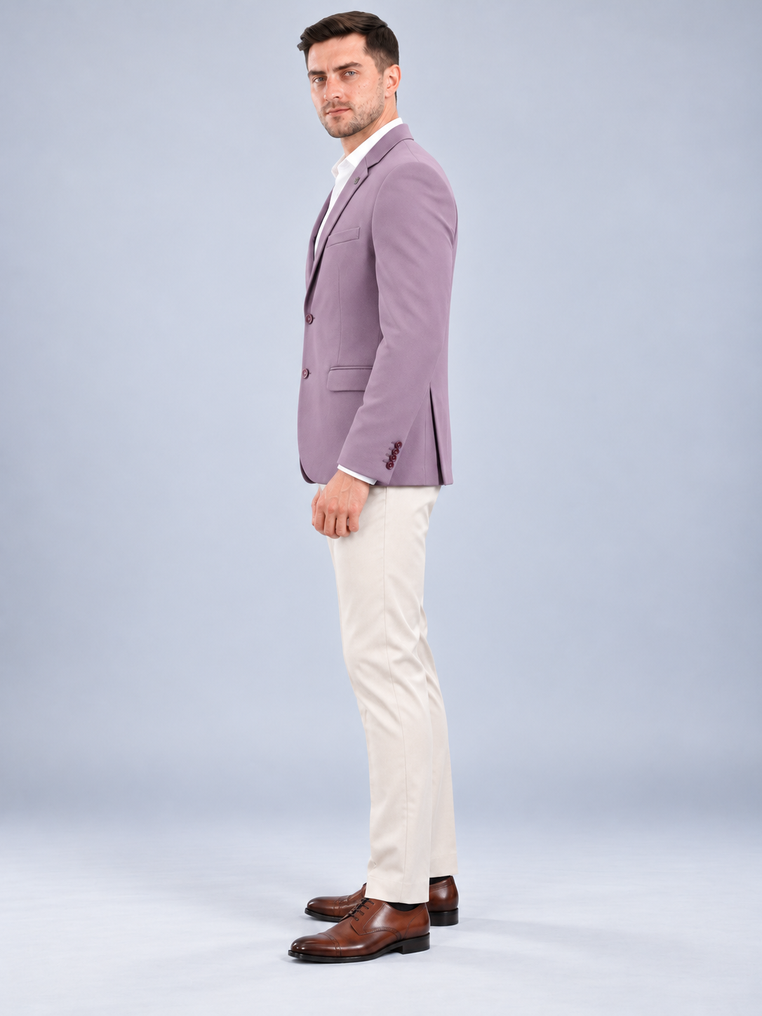 Men’s Premium Stylish Blazer Classic Single-Breasted Blazer