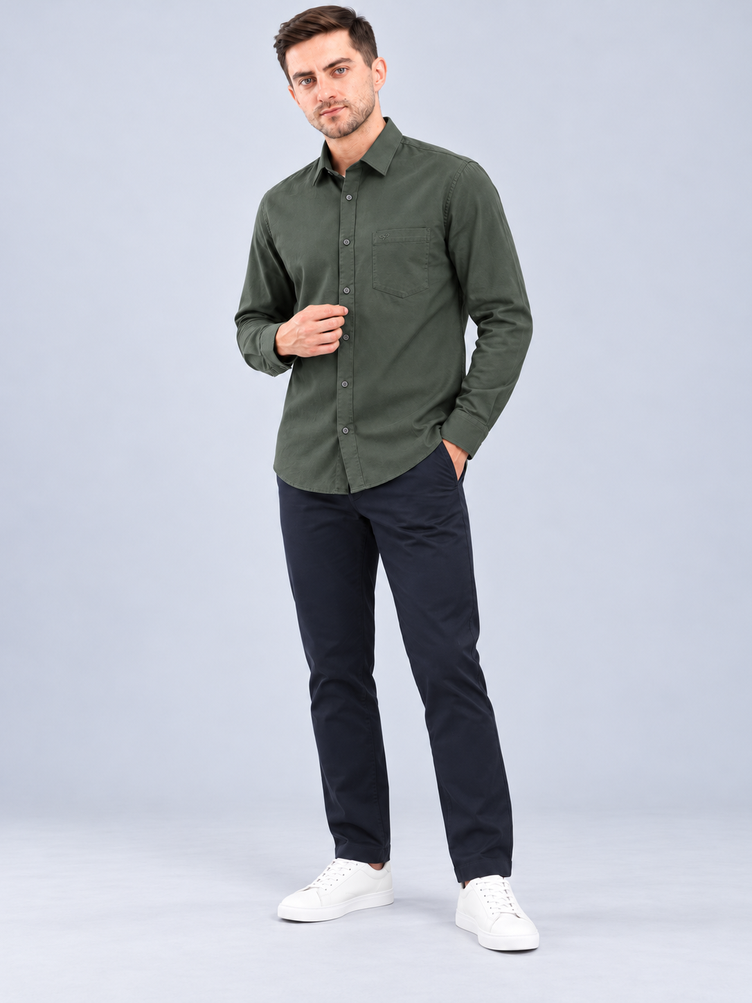 Men’s Premium Plain Casual Shirt