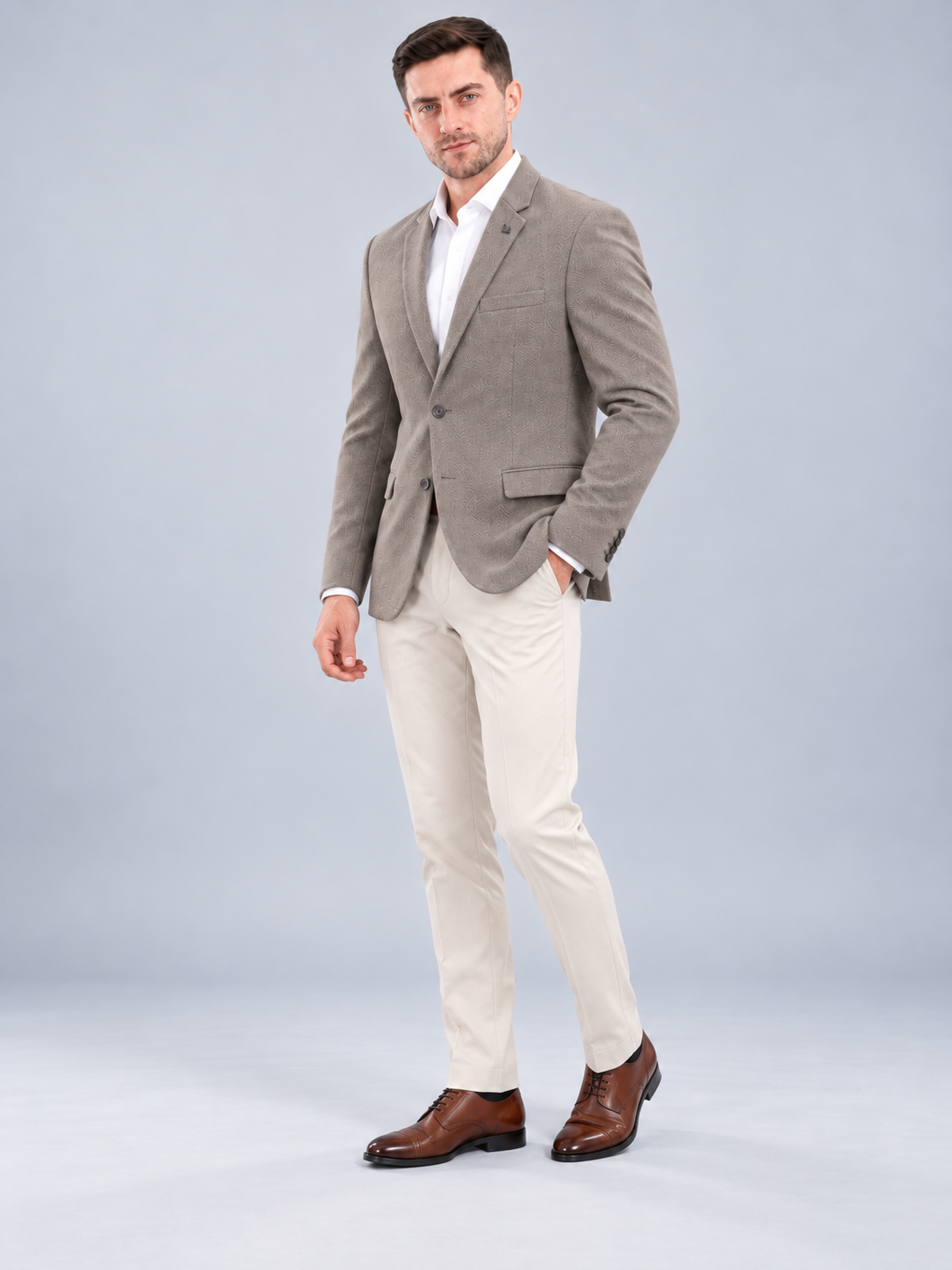 Men’s Premium Stylish Blazer Classic Single-Breasted Blazer