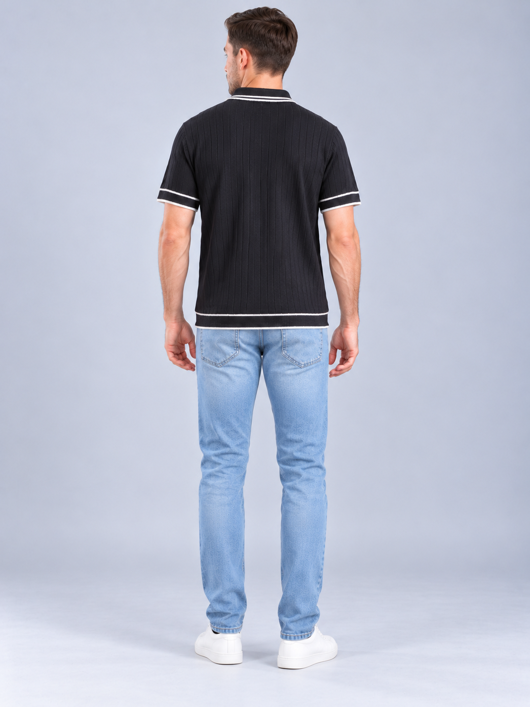 Men’s Premium Cotton Blend Half Sleeve T-Shirt