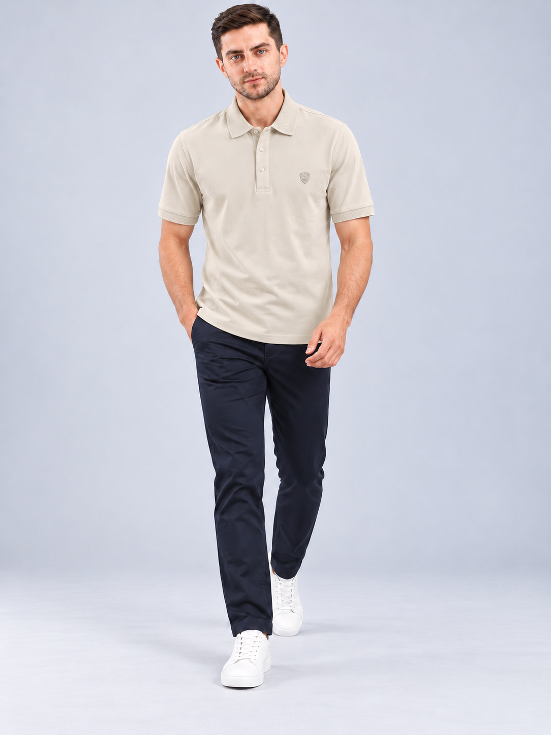 Men’s Premium Cotton Blend Half Sleeve T-Shirt