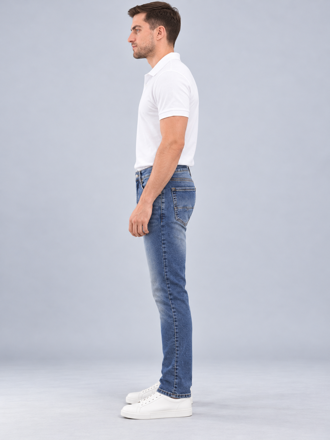 Men's Premium Narrow Fit Denim Jeans