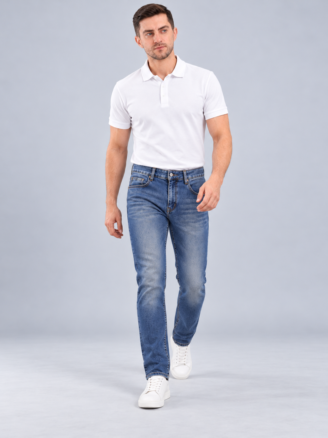 Men's Premium Narrow Fit Denim Jeans