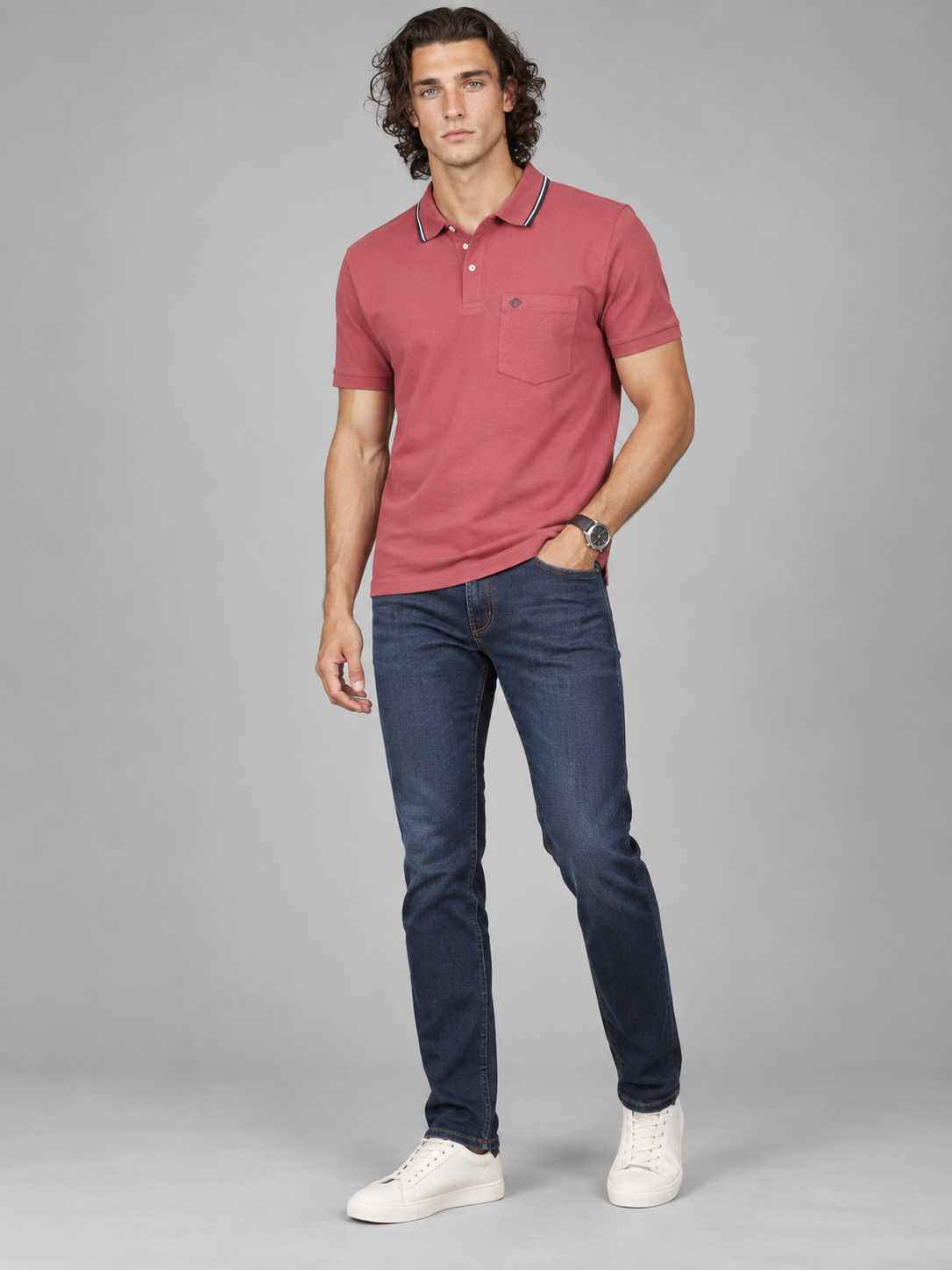 Men’s Premium Cotton Blend Half Sleeve T-Shirt