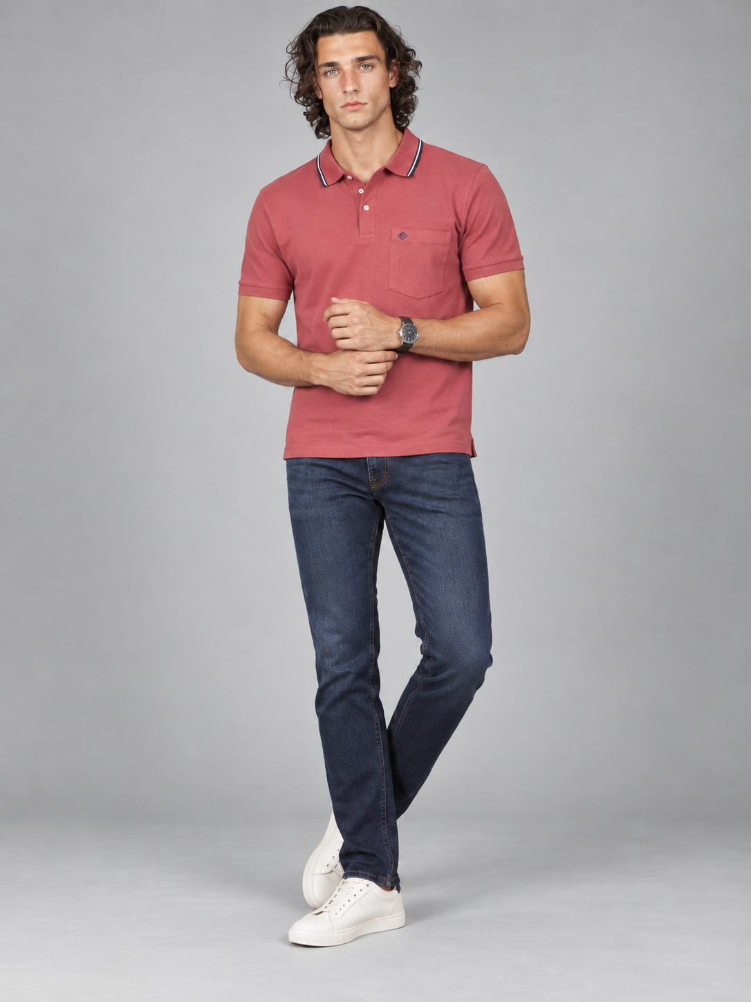 Men’s Premium Cotton Blend Half Sleeve T-Shirt