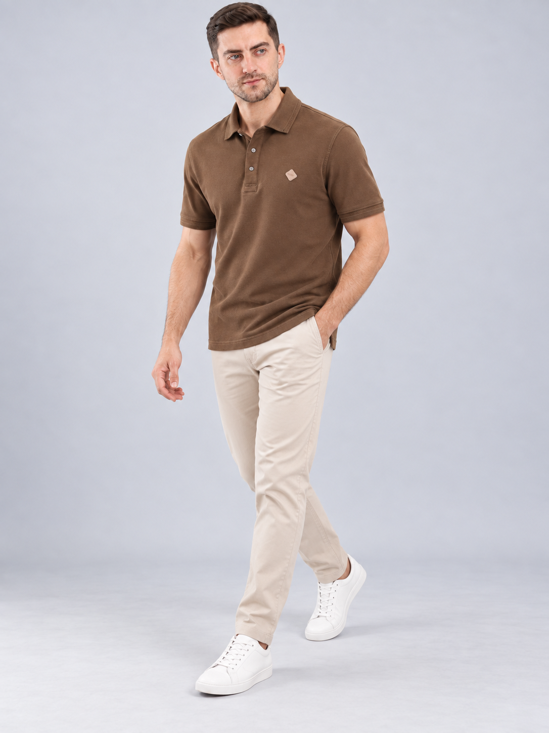 Men’s Premium Cotton Blend Half Sleeve T-Shirt
