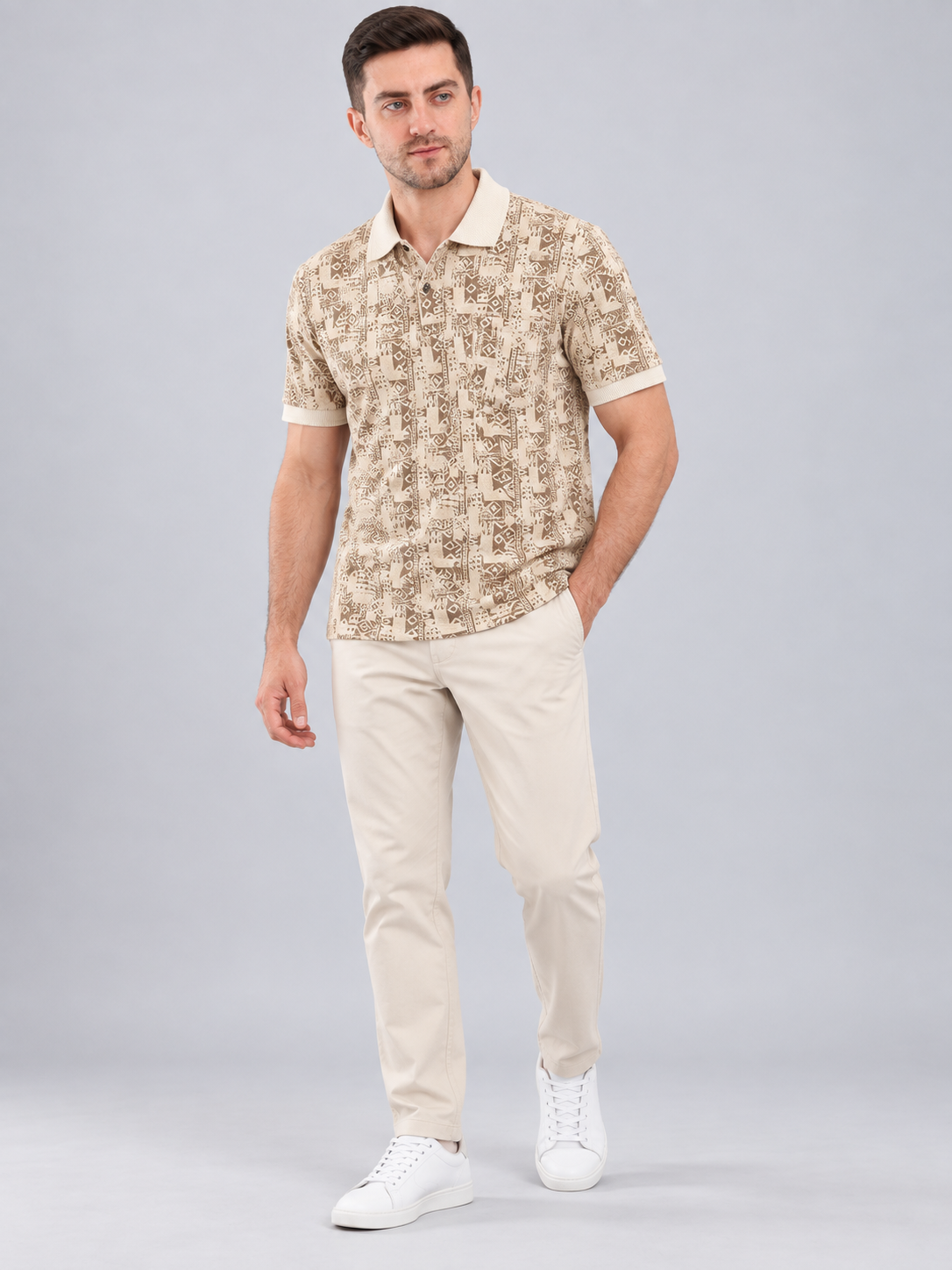 Men’s Premium Cotton Blend Half Sleeve T-Shirt
