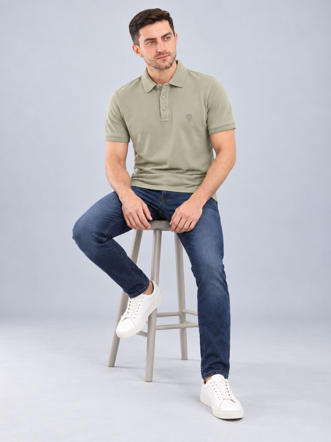 Men’s Premium Cotton Blend Half Sleeve T-Shirt