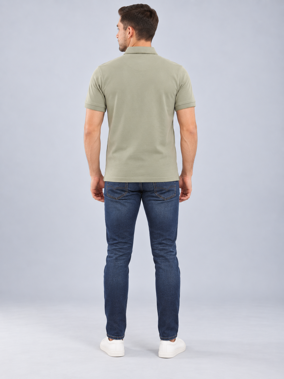 Men’s Premium Cotton Blend Half Sleeve T-Shirt