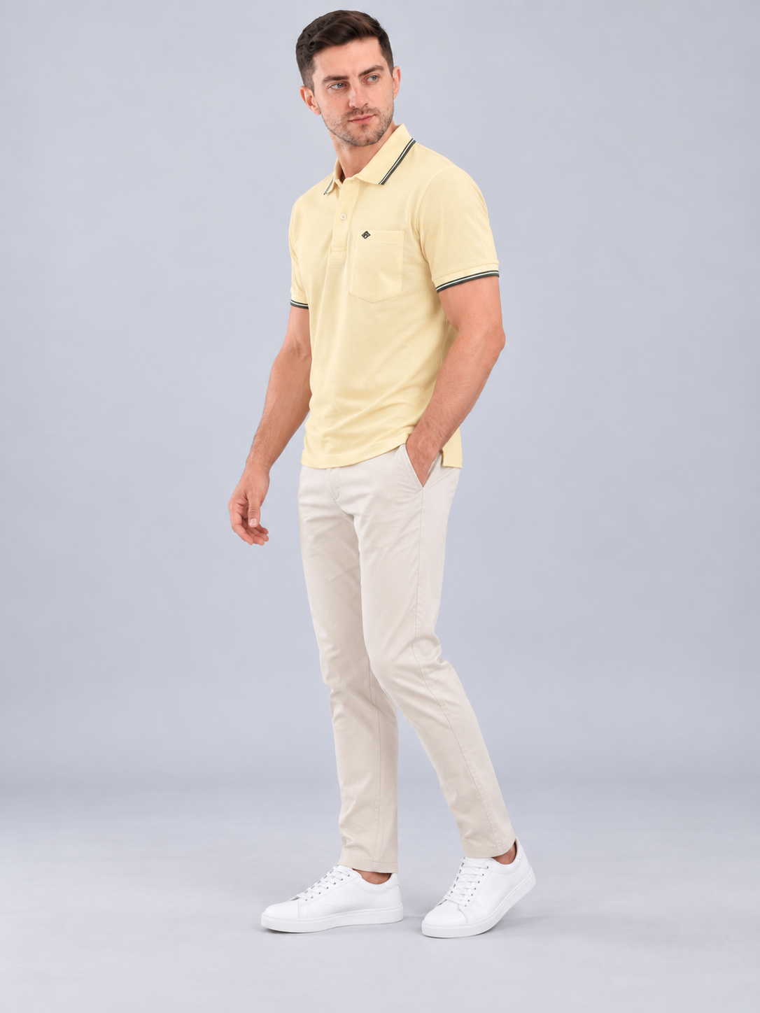 Men’s Premium Cotton Blend Half Sleeve T-Shirt