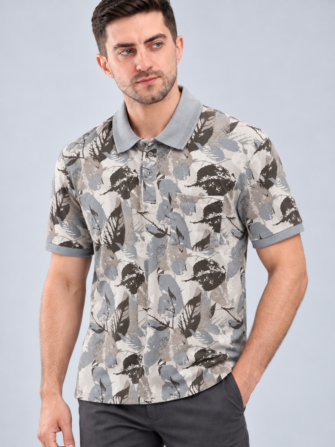 Men’s Premium Cotton Blend Half Sleeve T-Shirt