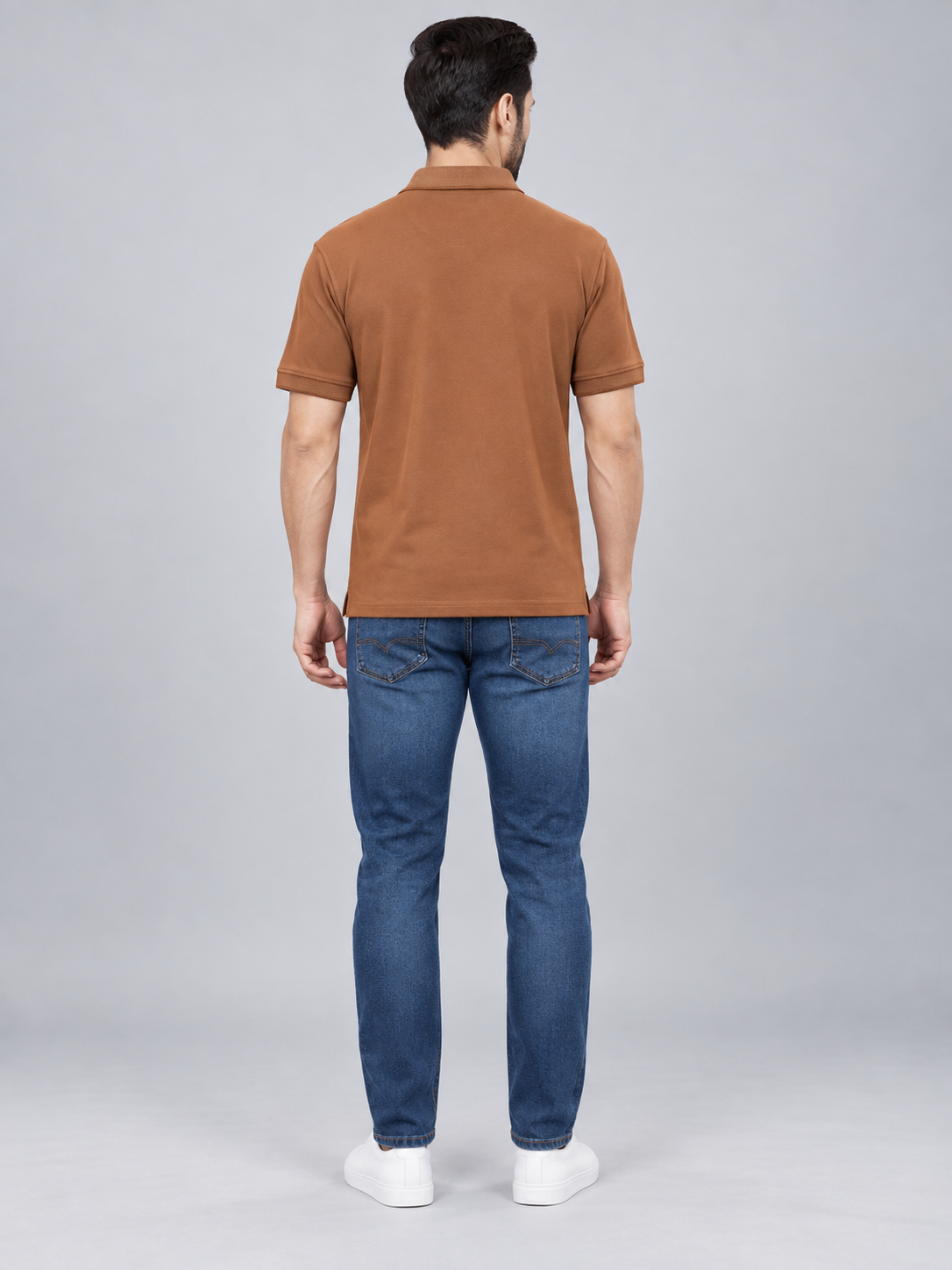 Men’s Premium Cotton Blend Half Sleeve T-Shirt