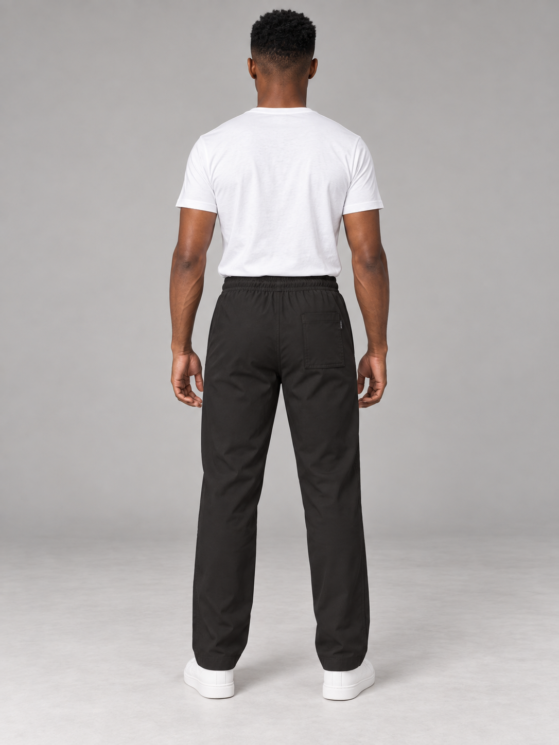 Men Coffee Solid Casual Lower