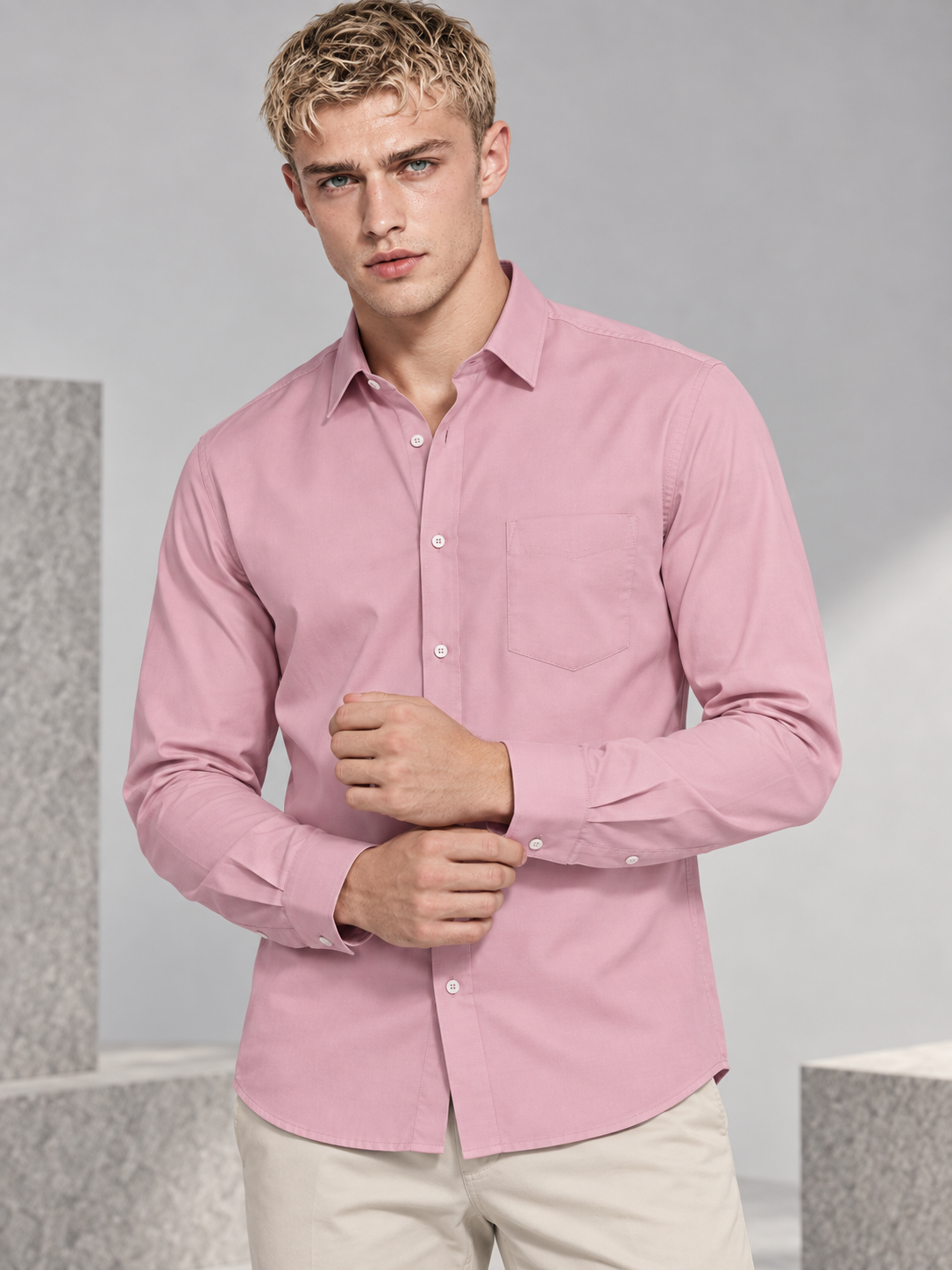 Men’s Premium Slim Fit Casual Shirt