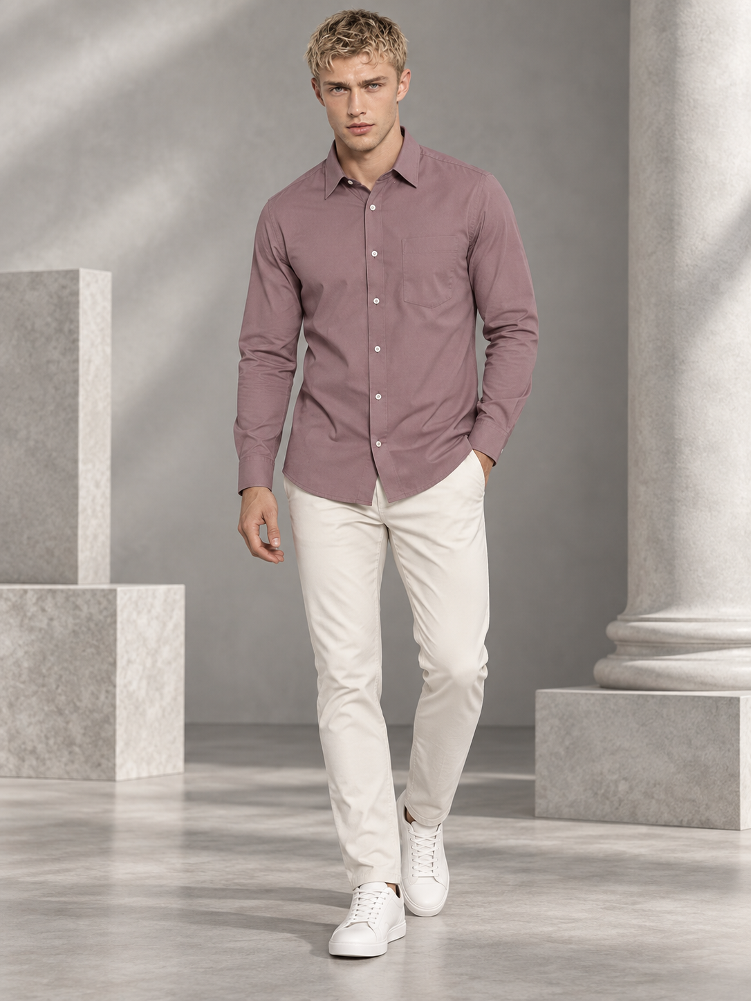 Men’s Premium Slim Fit Casual Shirt