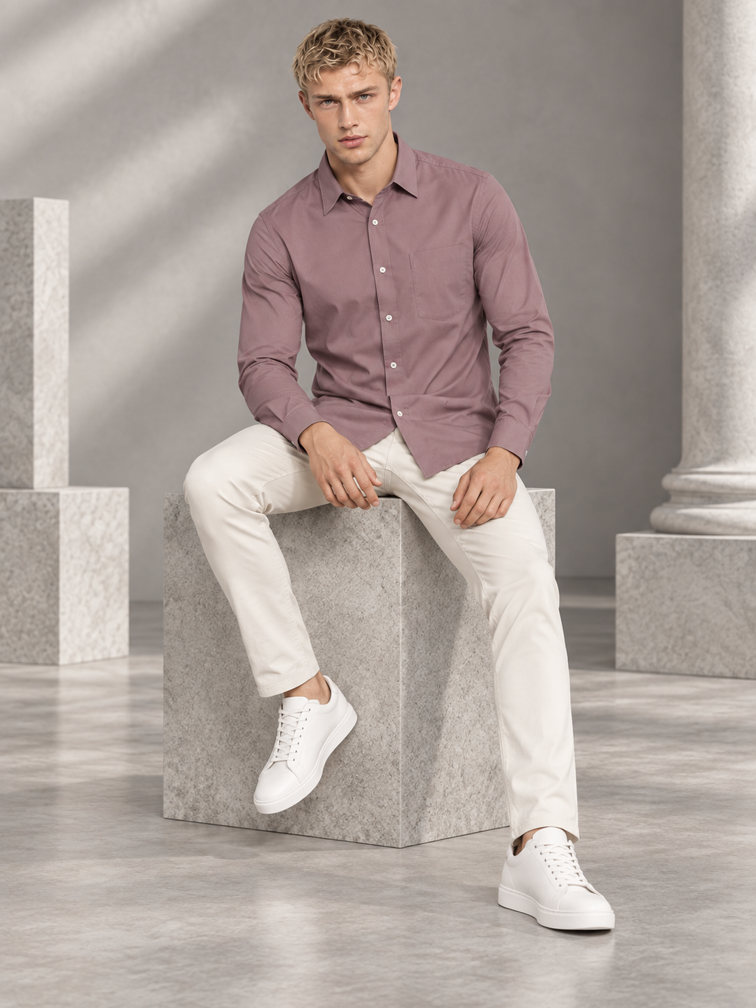 Men’s Premium Slim Fit Casual Shirt