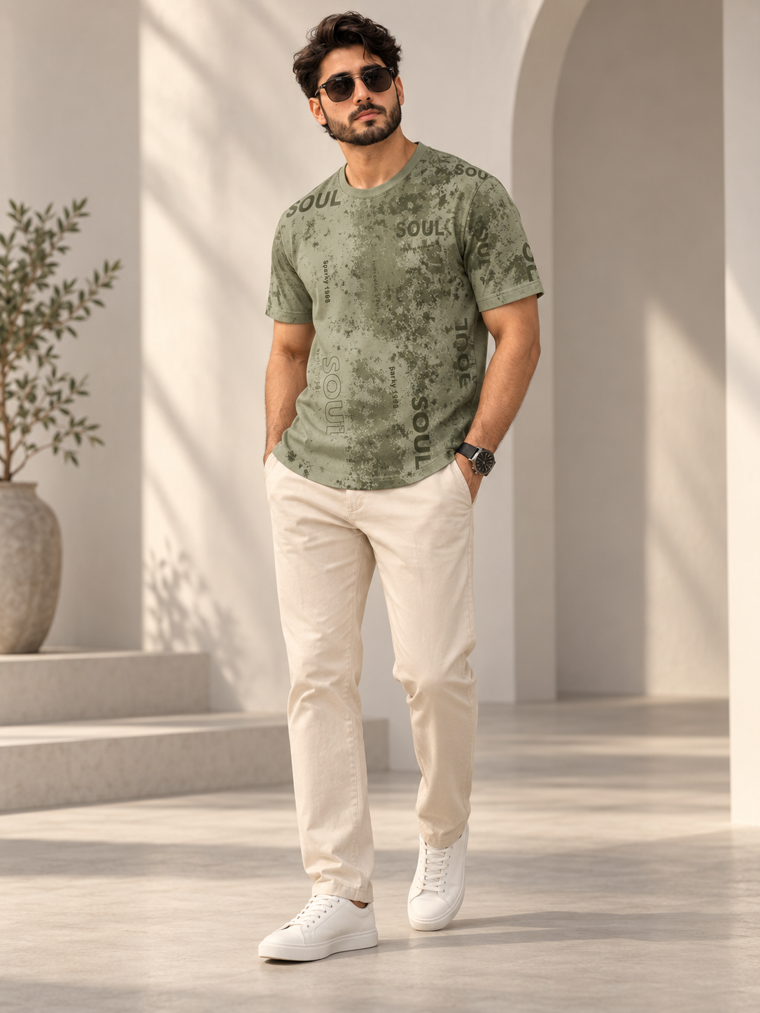 Men’s Premium Cotton Blend T-Shirt
