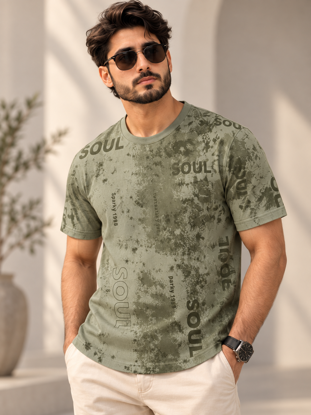 Men’s Premium Cotton Blend T-Shirt