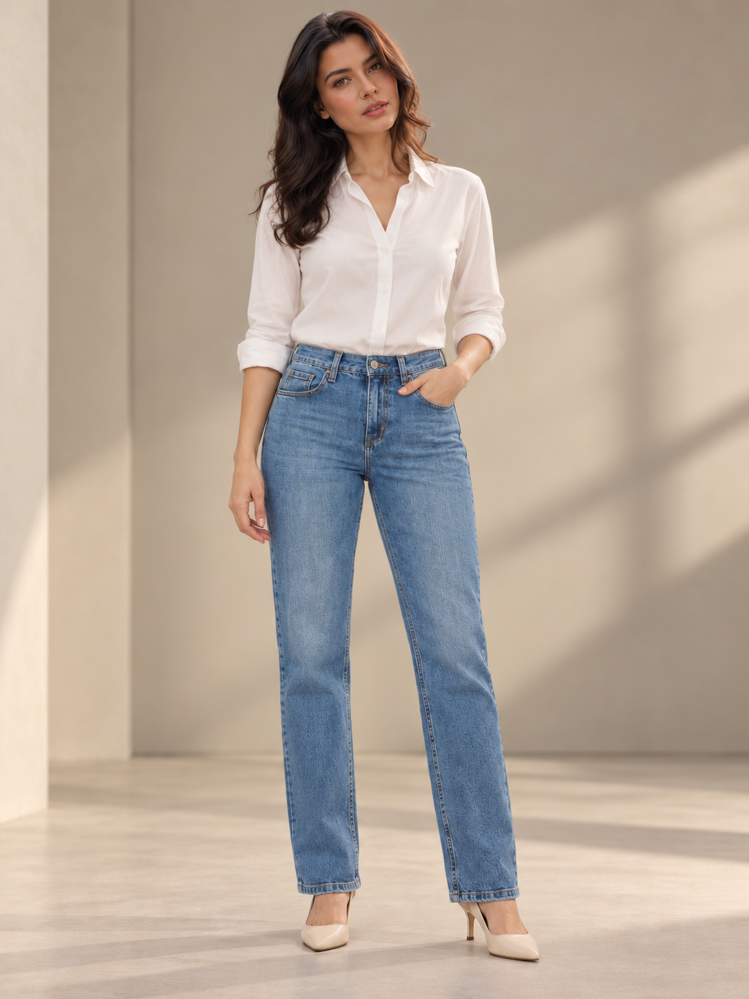 Women’s Premium Comfort Fit Denim Jeans