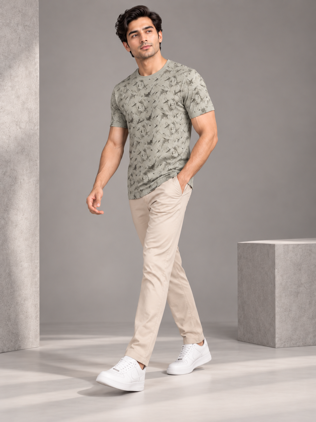 Men’s Premium Cotton Half Sleeve T-Shirt