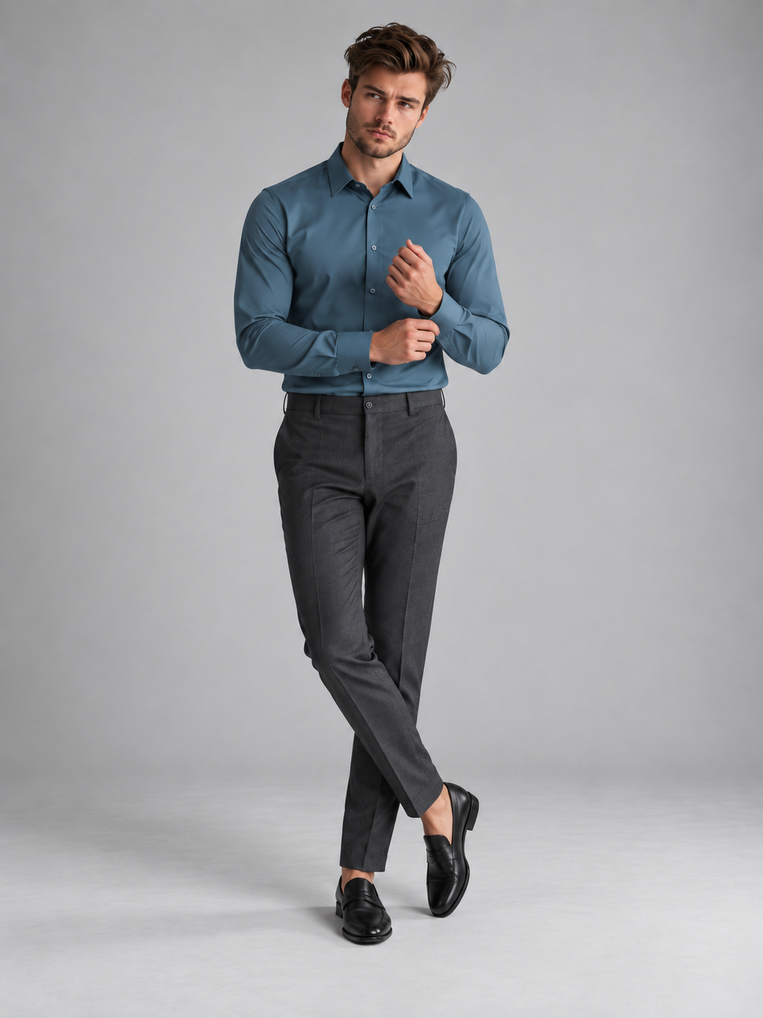 Men’s Premium Slim Fit Casual Shirt