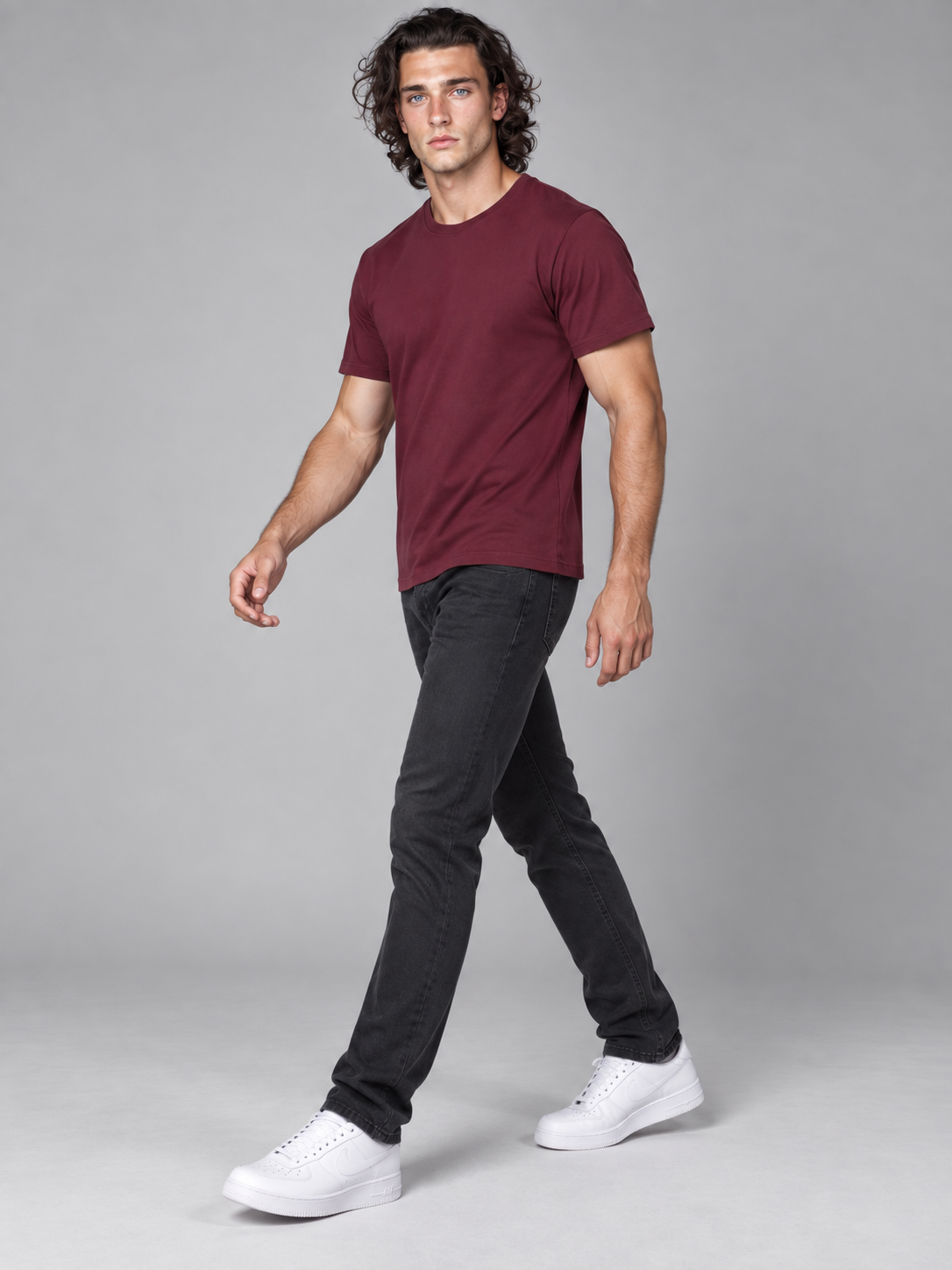 Men’s Premium Cotton Half Sleeve T-Shirt