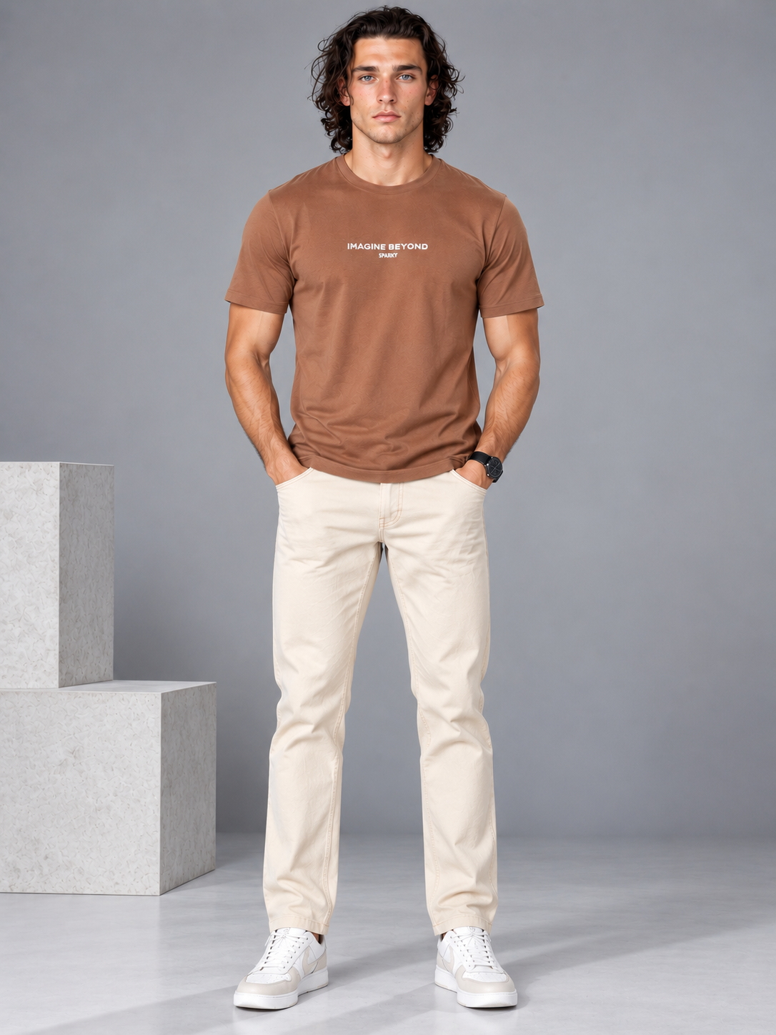Men’s Premium Cotton Half Sleeve T-Shirt