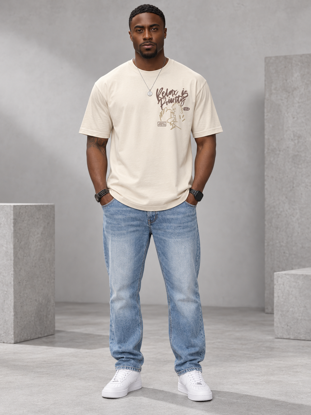 Men’s Premium Cotton Blend T-Shirt