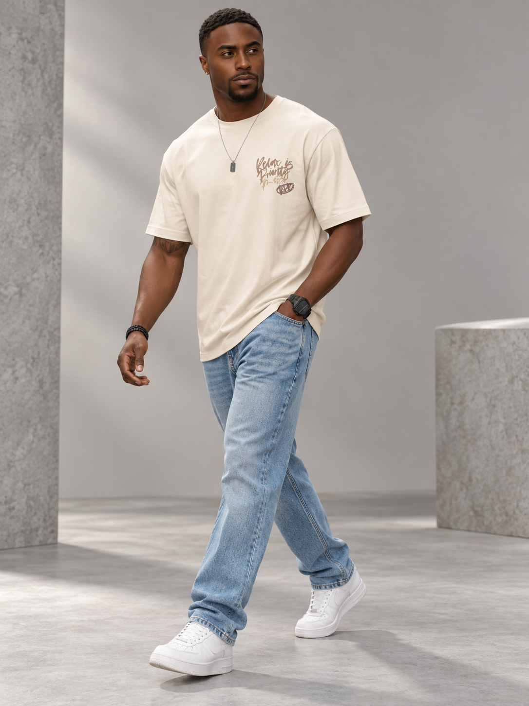 Men’s Premium Cotton Blend T-Shirt
