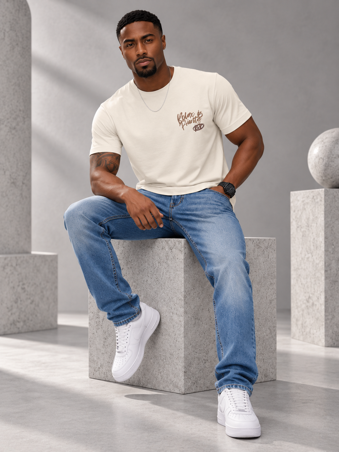 Men’s Premium Cotton Blend T-Shirt