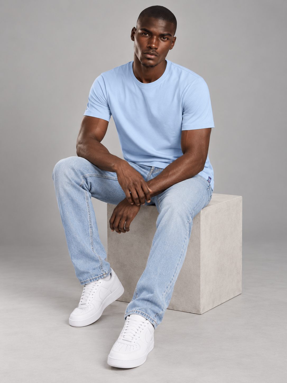 Men’s Premium Cotton Half Sleeve T-Shirt