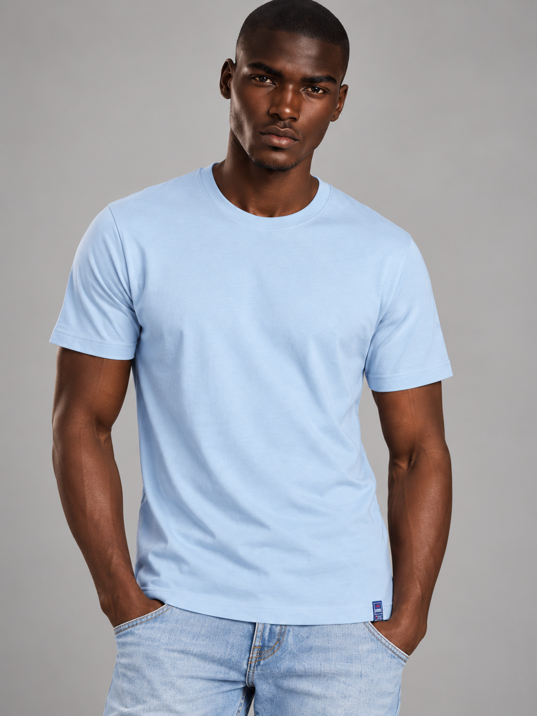 Men’s Premium Cotton Half Sleeve T-Shirt