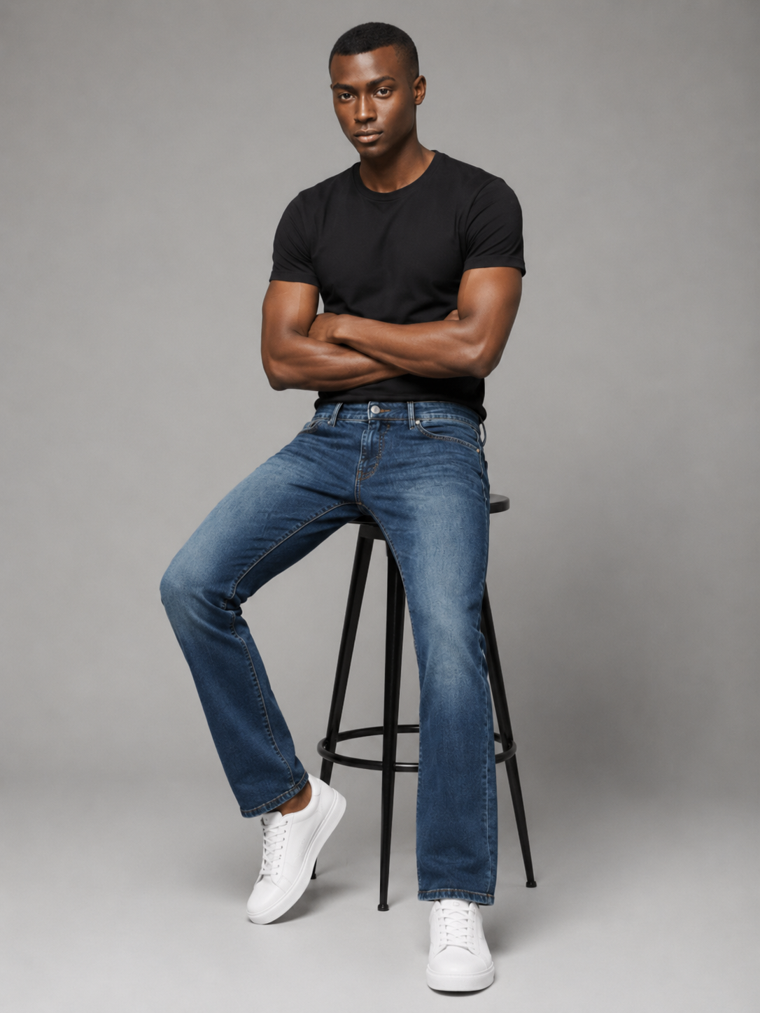 SPARKY Men's Comfort Fit Denim Jeans