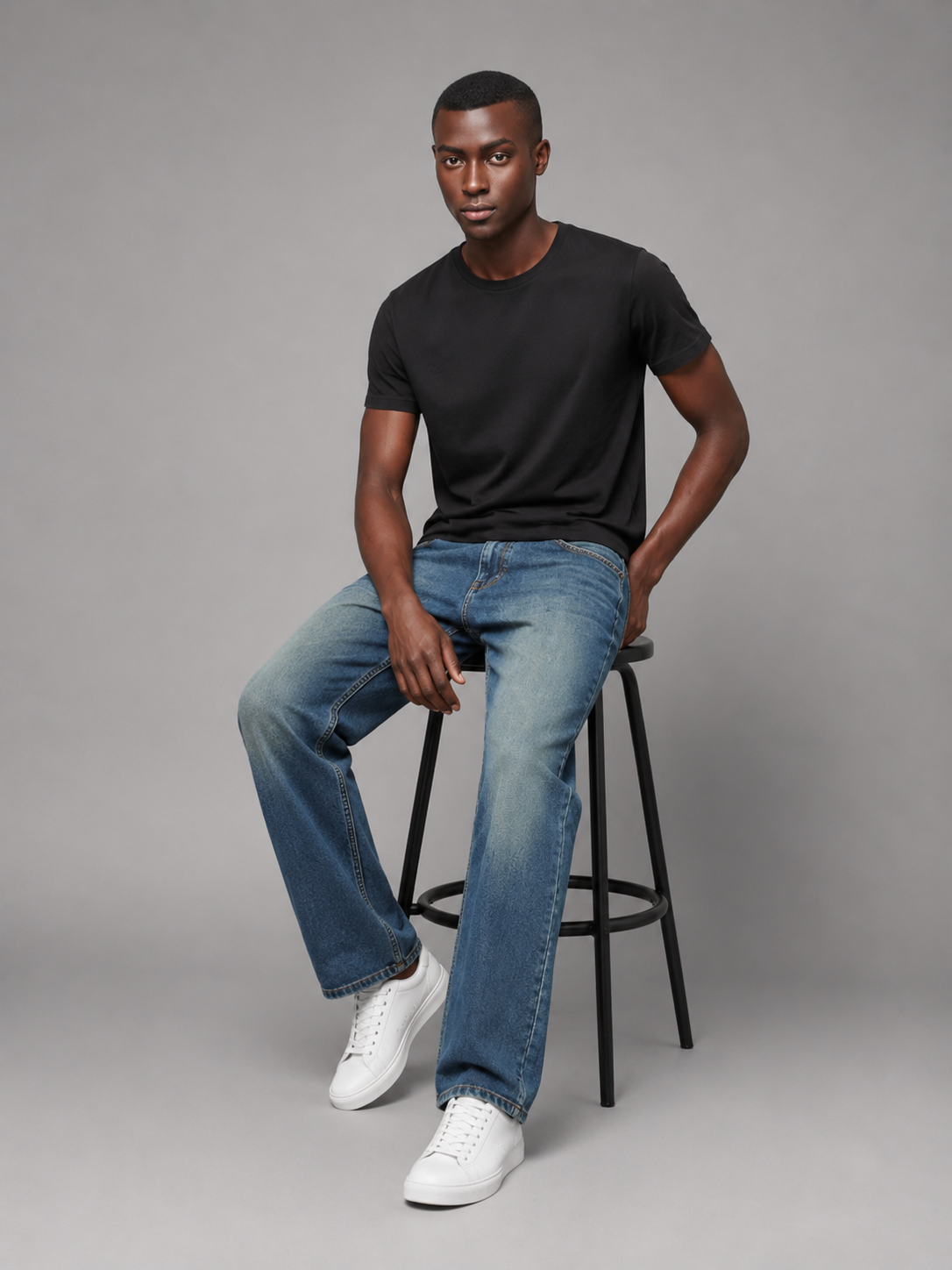 SPARKY Men's Premium Denim Jeans | Slim Fit Mid-Rise Casual Jeans