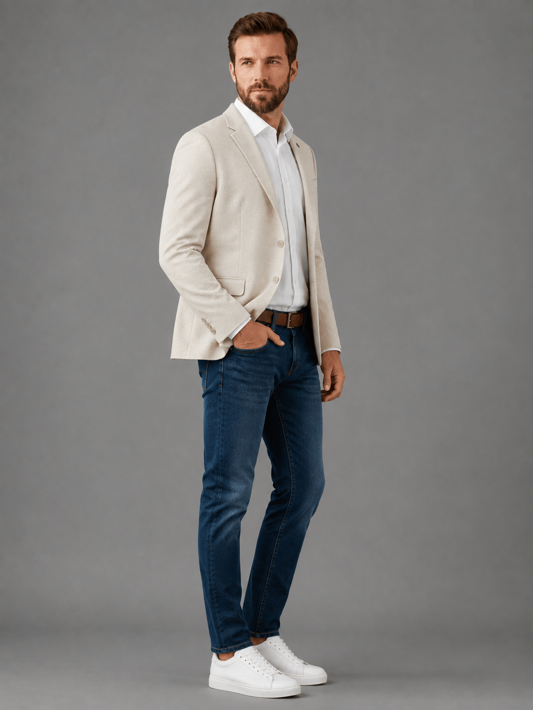 Men’s Formal Blazer – Stylish Slim Fit Full Sleeve Blazer