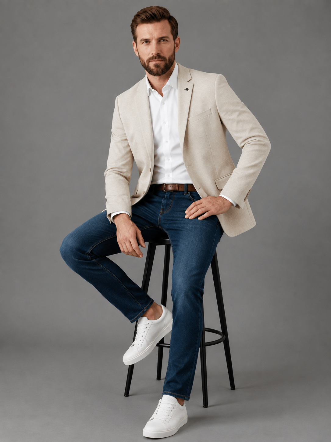 Men’s Formal Blazer – Stylish Slim Fit Full Sleeve Blazer