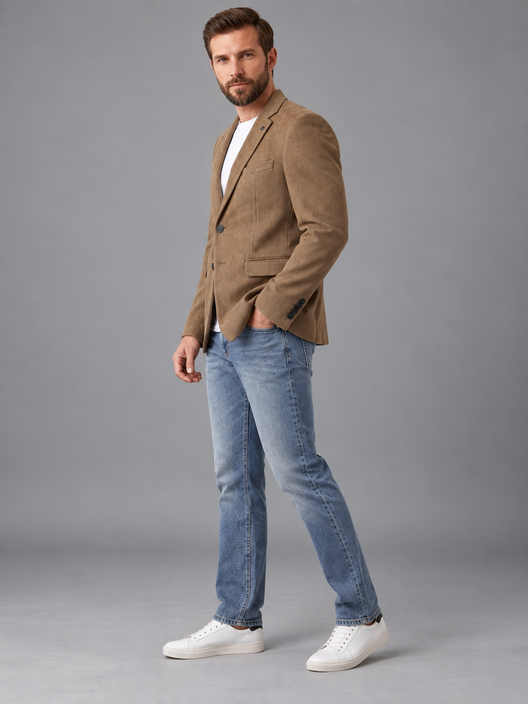 Men’s Formal Blazer – Stylish Slim Fit Full Sleeve Blazer