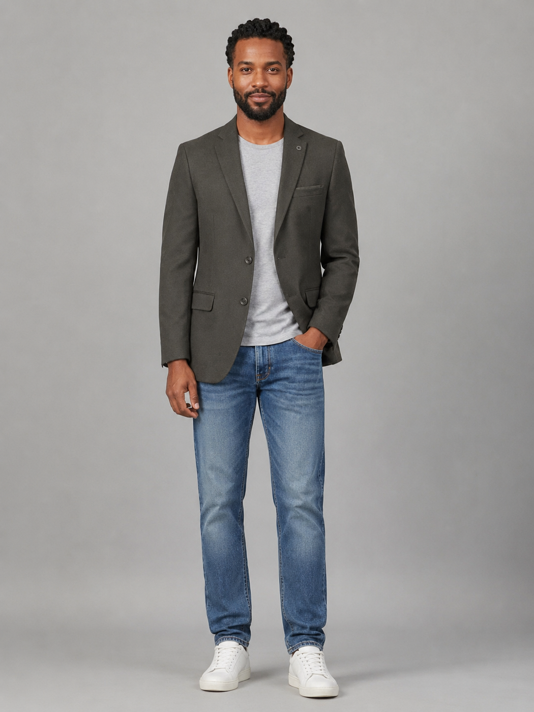 Men’s Formal Blazer – Stylish Slim Fit Full Sleeve Blazer