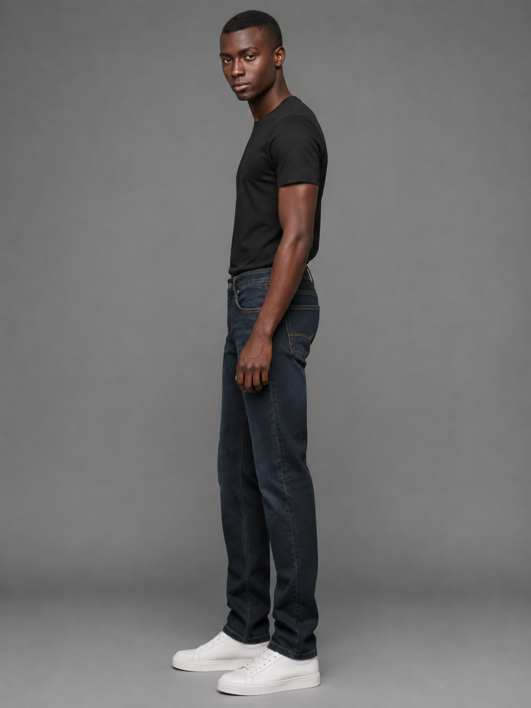 SPARKY Men's Classic Slim Fit Denim Jeans | Comfortable Everyday Jeans