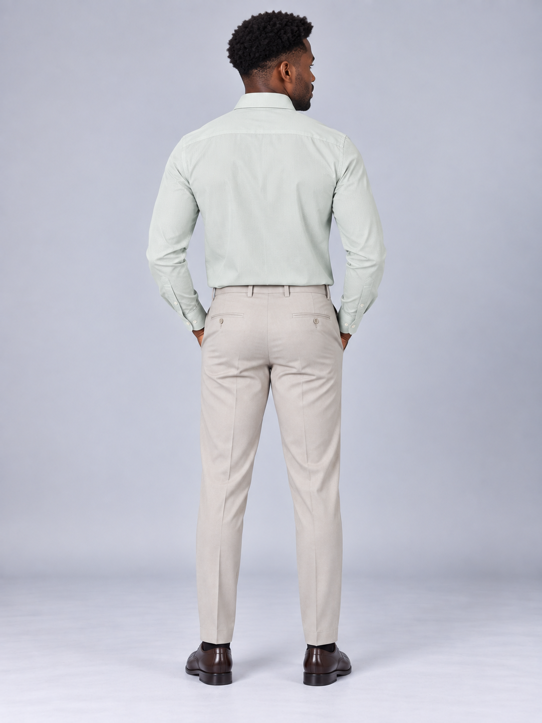 Men`s Green Colour Premium Shirt