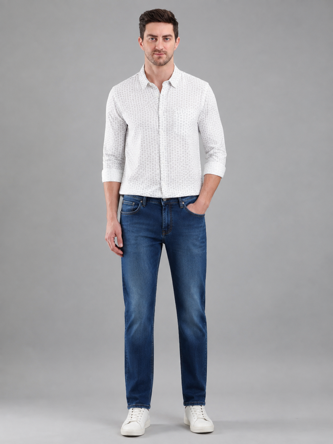 SPARKY Men's Straight Fit Denim Jeans
