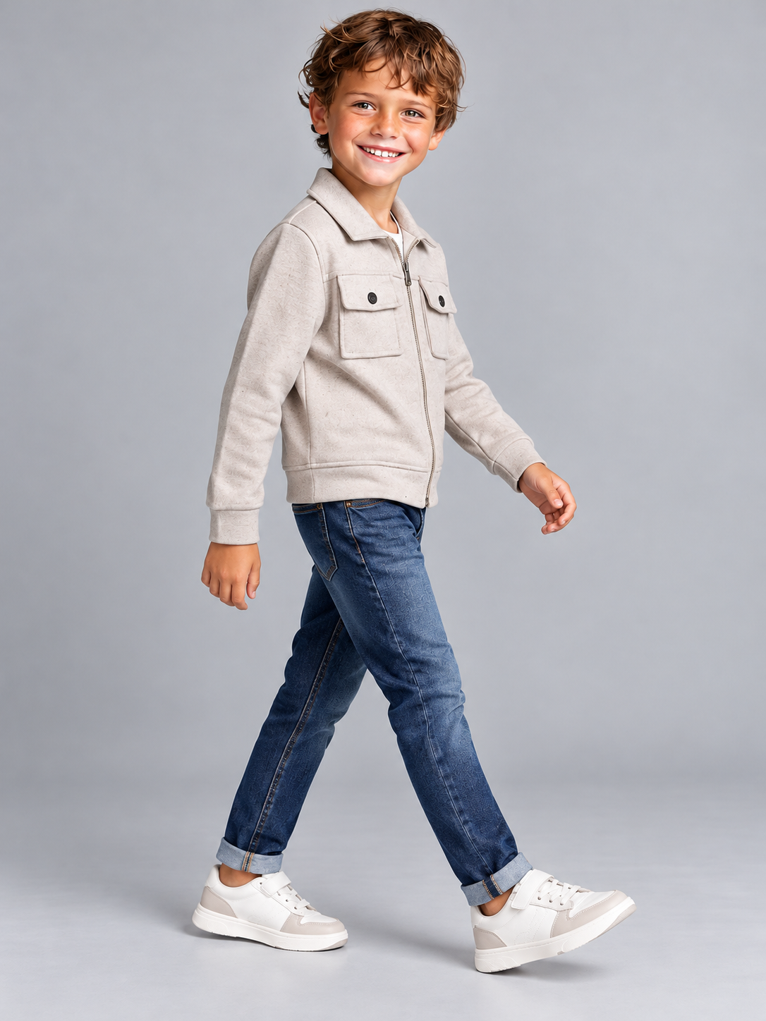 Kids’ Premium Full-Zip Jacket Stylish & Comfortable Winter Jacket