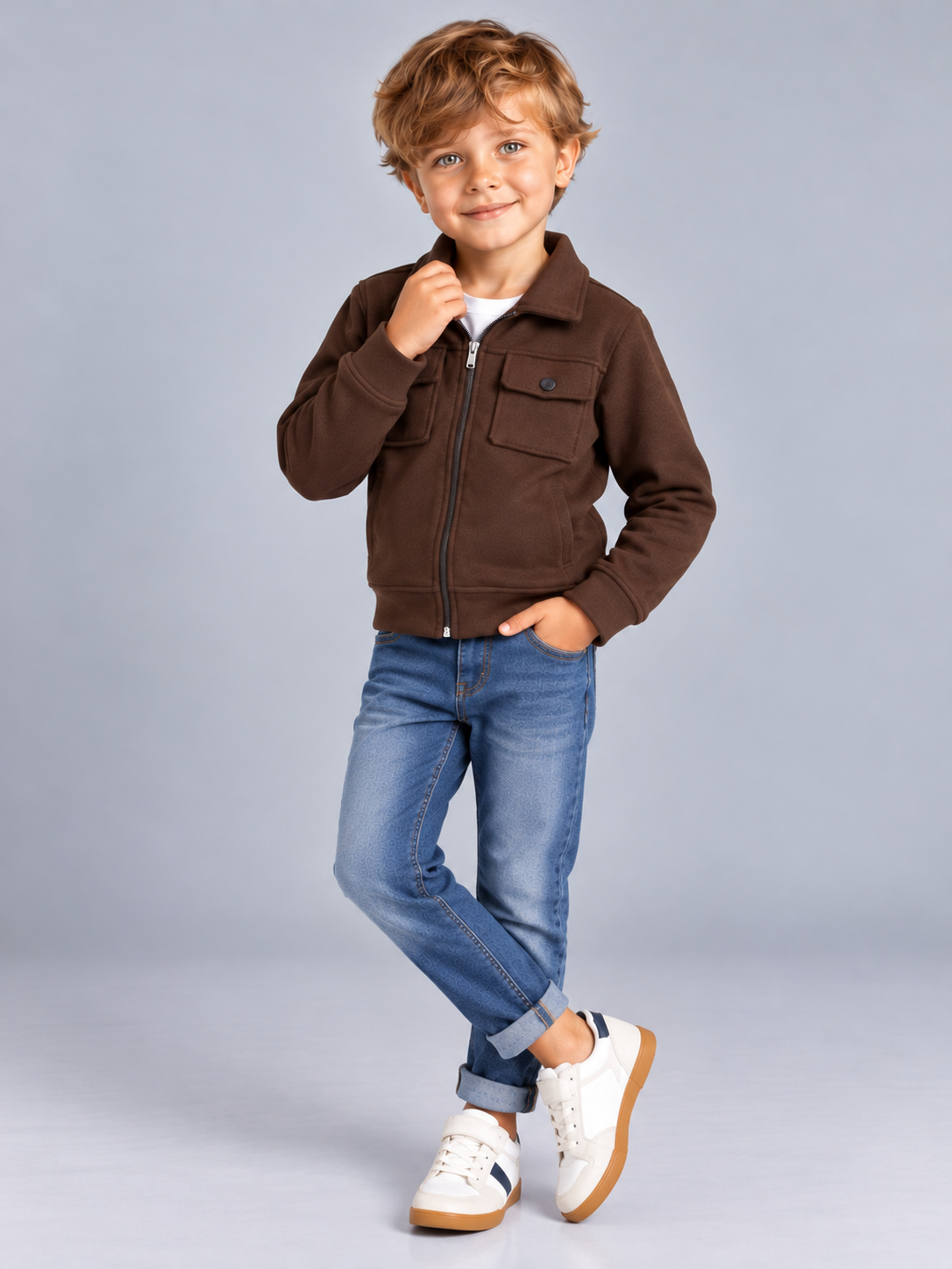 Kids’ Premium Full-Zip Jacket Stylish & Comfortable Winter Jacket