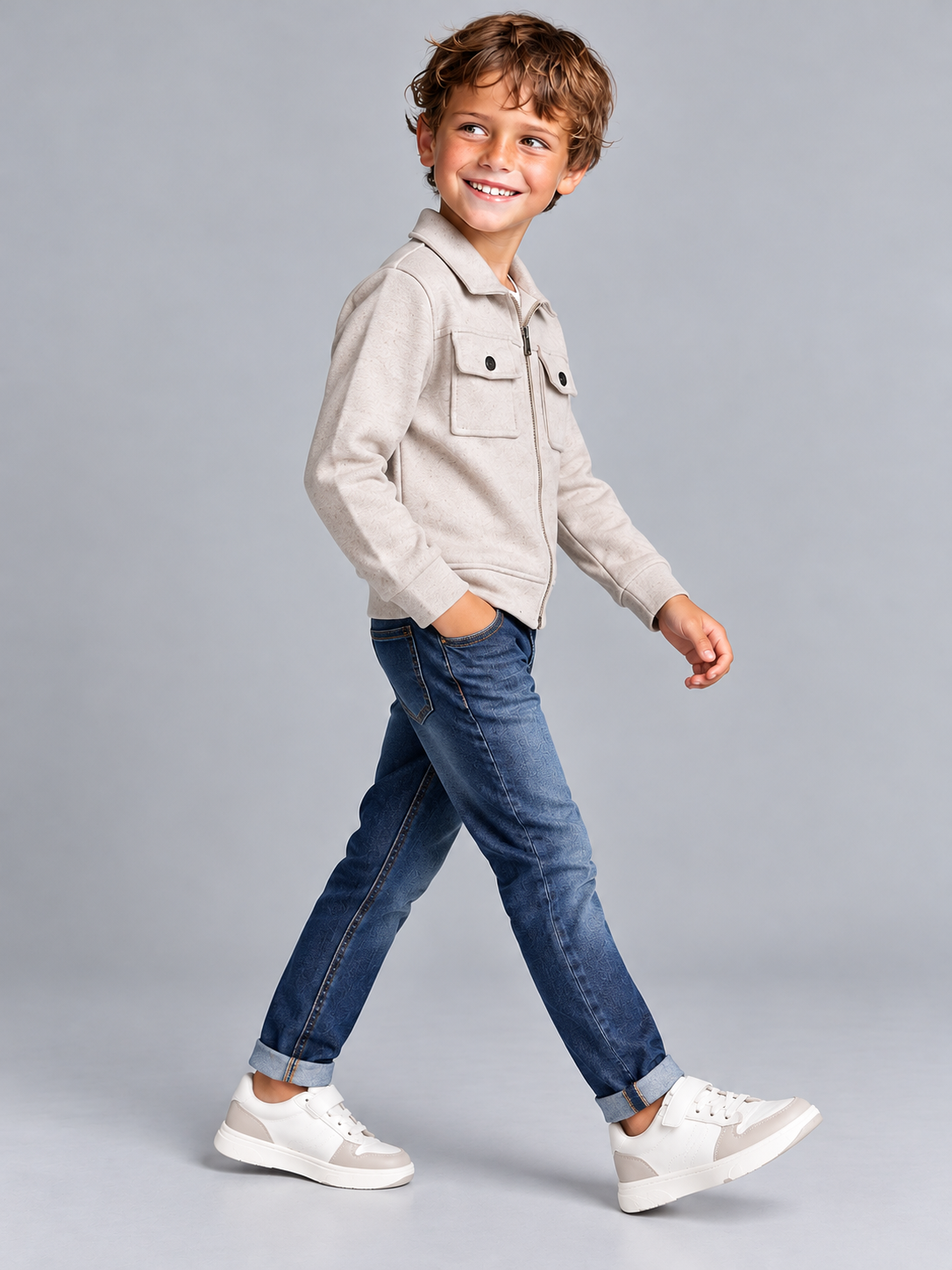 Kids’ Premium Full-Zip Jacket Stylish & Comfortable Winter Jacket