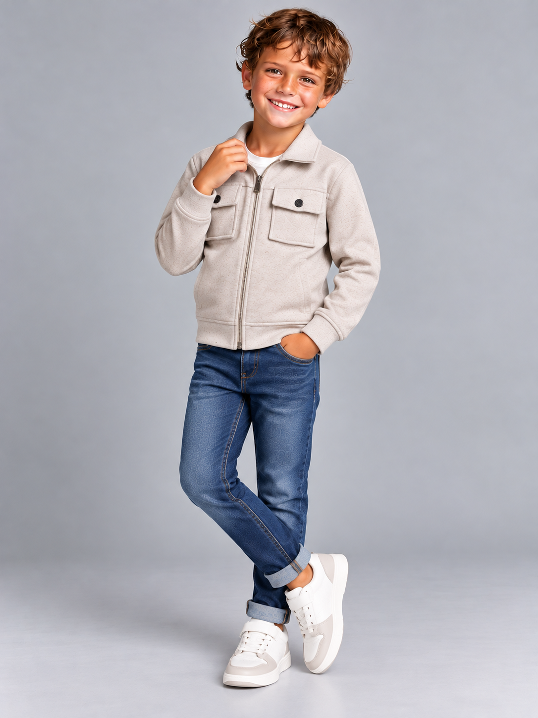 Kids’ Premium Full-Zip Jacket Stylish & Comfortable Winter Jacket