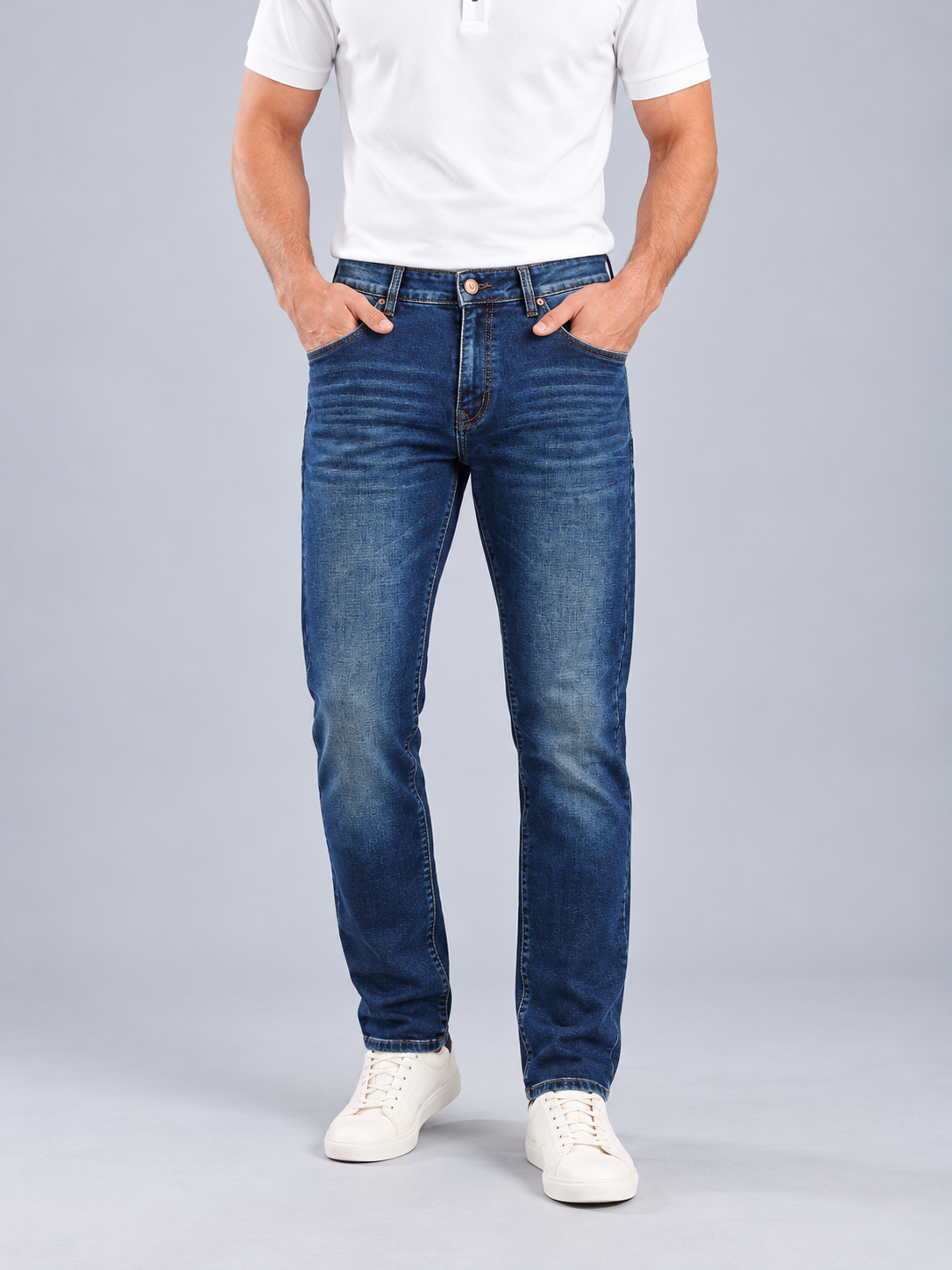 Men's Premium Narrow Fit Denim Jeans